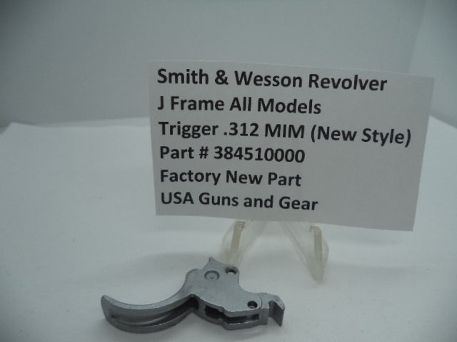 S&W J Frame Models MIM Smooth Polished Trigger .312" 384510000