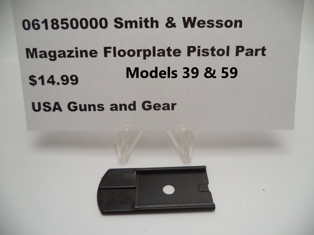S&W Magazine Floor Plate - Model 39, 439, 539 - 061850000