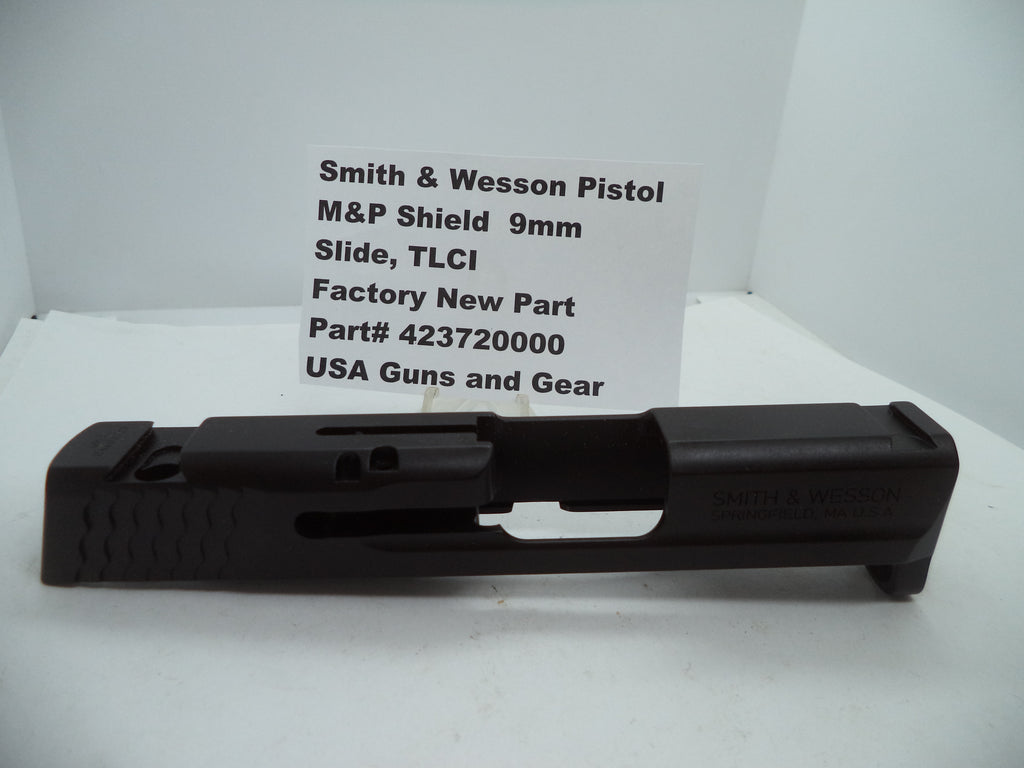 Smith & Wesson Pistol M&P Shield Slide Black TLCI 9mm 423720000