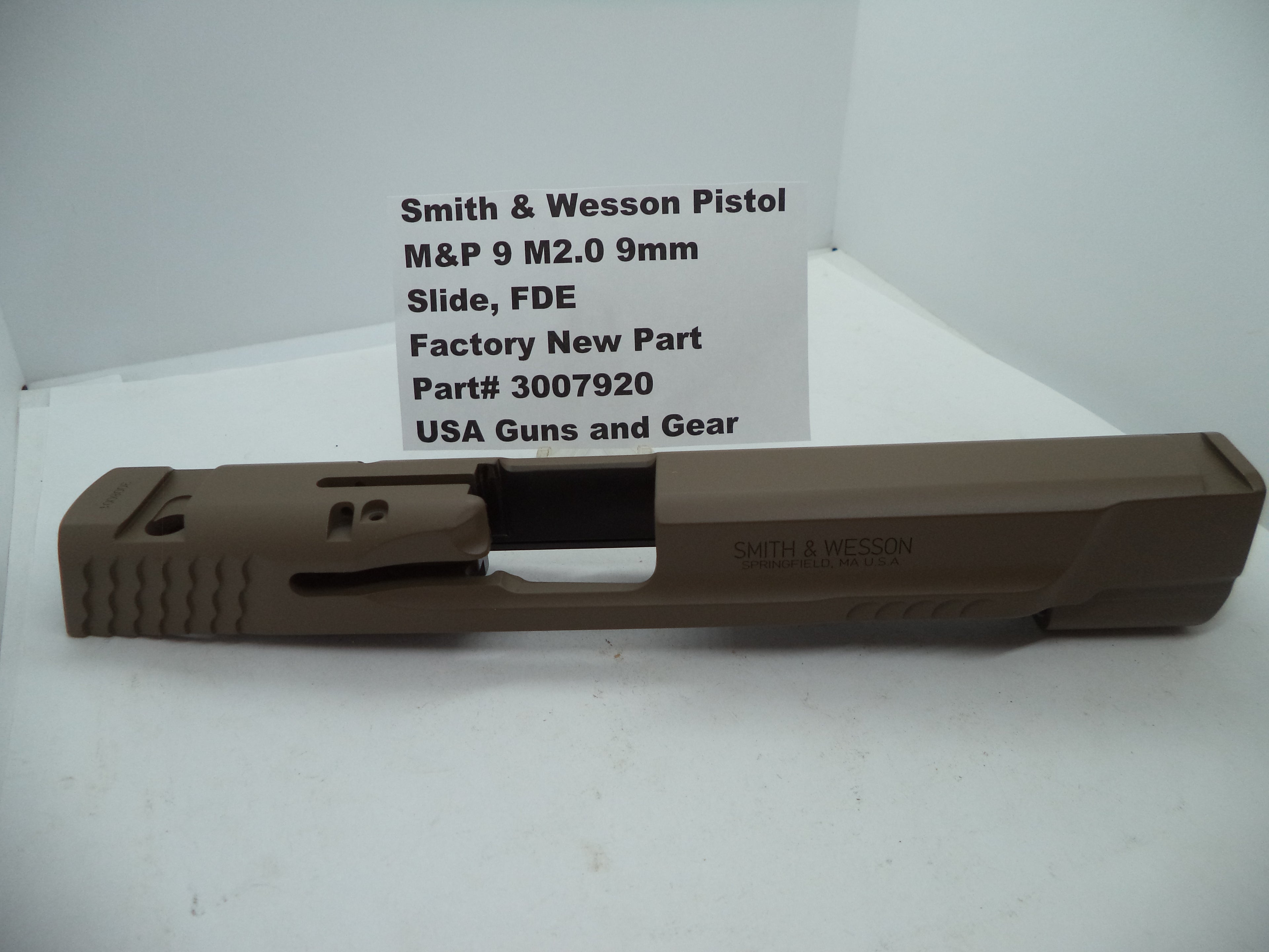 Smith & Wesson Pistol M&P 9 M2.0 Slide FDE 9mm 3007920