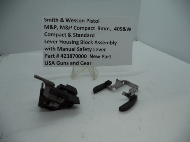 S&W M&P 9/40 Sear Housing Block Manual Safety | OEM 423870000