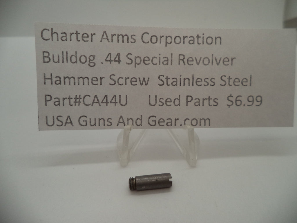 CA44U Charter Arms Revolver Model Bulldog Used Hammer Screw .44 Special
