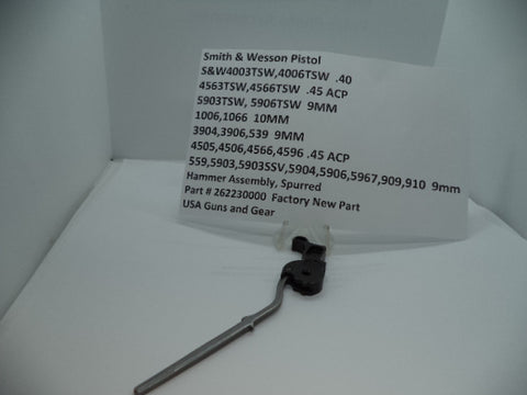 262230000 S&W Hammer 4003TSW,4006TSW,4563TSW,4566TSW,5903TSW,5906TSW