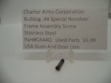 CA44Q Charter Arms Revolver Bulldog Used Frame Assembly Screw .44 Special