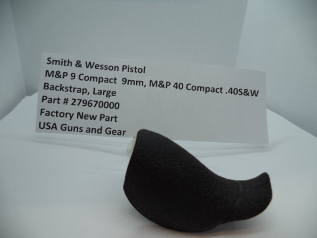 Smith & Wesson M&P Compact Backstrap Large 9mm/40 279670000