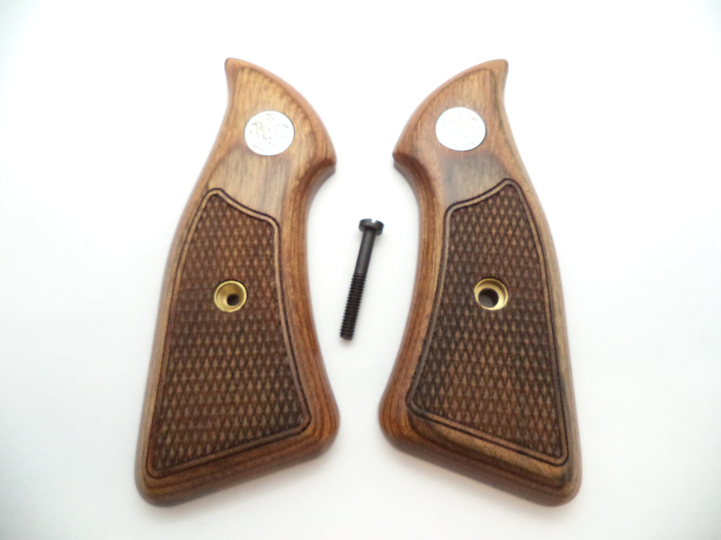 Smith & Wesson J Frame Checkered Dymondwood Grips Square Butt with Hardware - 219940000