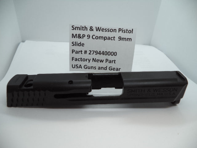 Smith & Wesson Pistol M&P 9 Compact Slide 9mm New 279440000