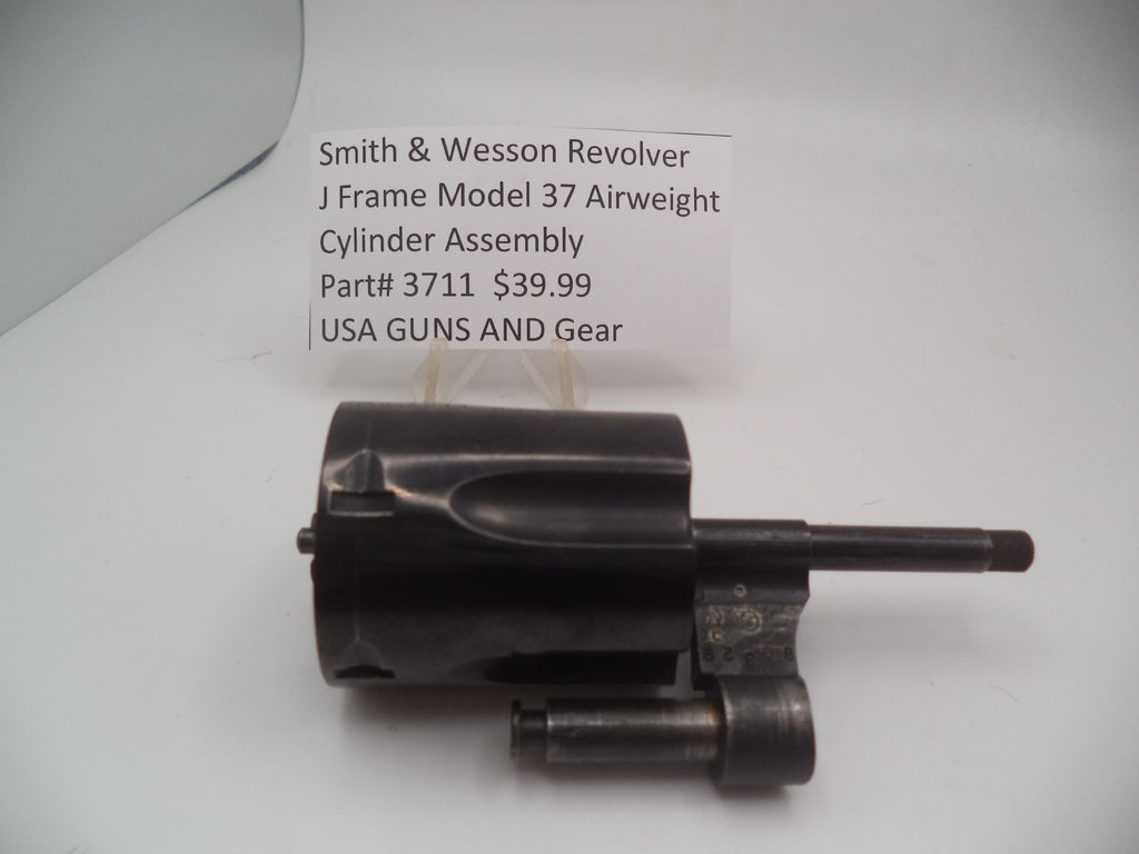 Smith & Wesson J Frame Model 37 Cylinder Assembly - Airweight 5-Shot Blued