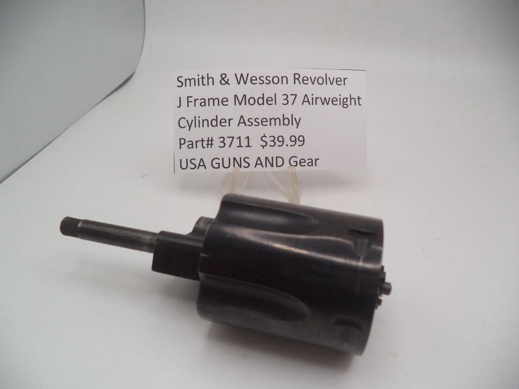 Smith & Wesson J Frame Model 37 Cylinder Assembly - Airweight 5-Shot Blued