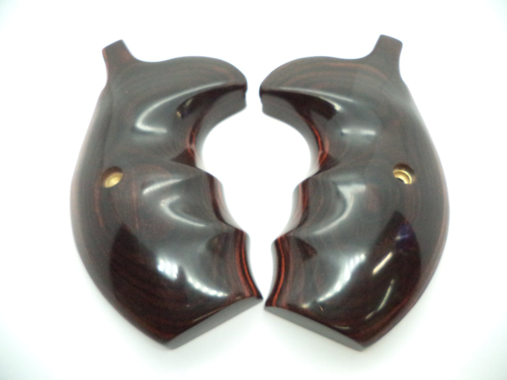 Smith & Wesson K & L Frame Rosewood Grips with Finger Grooves - Round Butt Only - Factory New Part 227760000