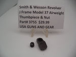3755 Smith & Wesson Revolver J Frame Model 37 Thumbpiece & Nut