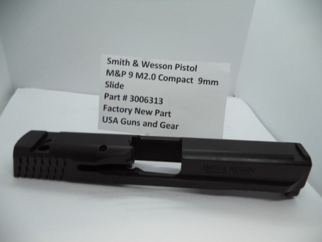 Smith & Wesson M&P 9 M2.0 Compact Slide 4.05" - Factory OEM Part 3006313