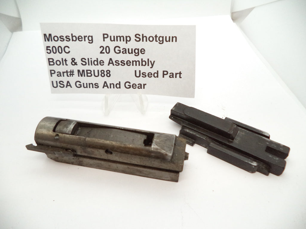 Mossberg 500C Bolt & Slide Assembly 20 Gauge - Used OEM MBU88
