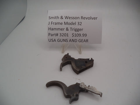 3201 Smith & Wesson J Frame Model 32 Hammer and Trigger