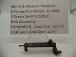 MPV8 Smith & Wesson K Frame Pre Model 10 M&P Bolt Assembly .38 S&W ctg.