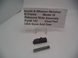 143 Smith and Wesson K Frame Model 16 Rebound Slide & Spring Used .32