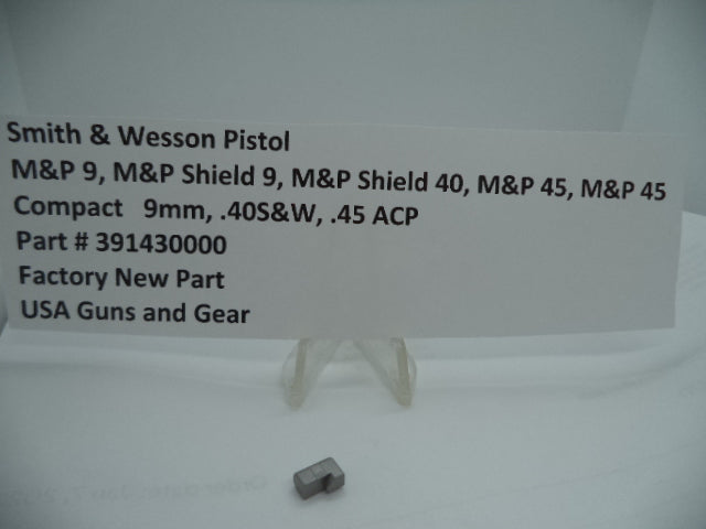 Smith & Wesson M&P Manual Safety Detent - 9mm/.40/.45 Shield & Compact - Factory OEM 391430000
