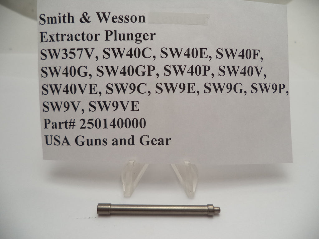 250140000 Smith and Wesson Extractor Plunger for Auto Pistols