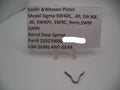 Smith & Wesson Sigma Barrel Stop Spring - Factory OEM Part 250270000