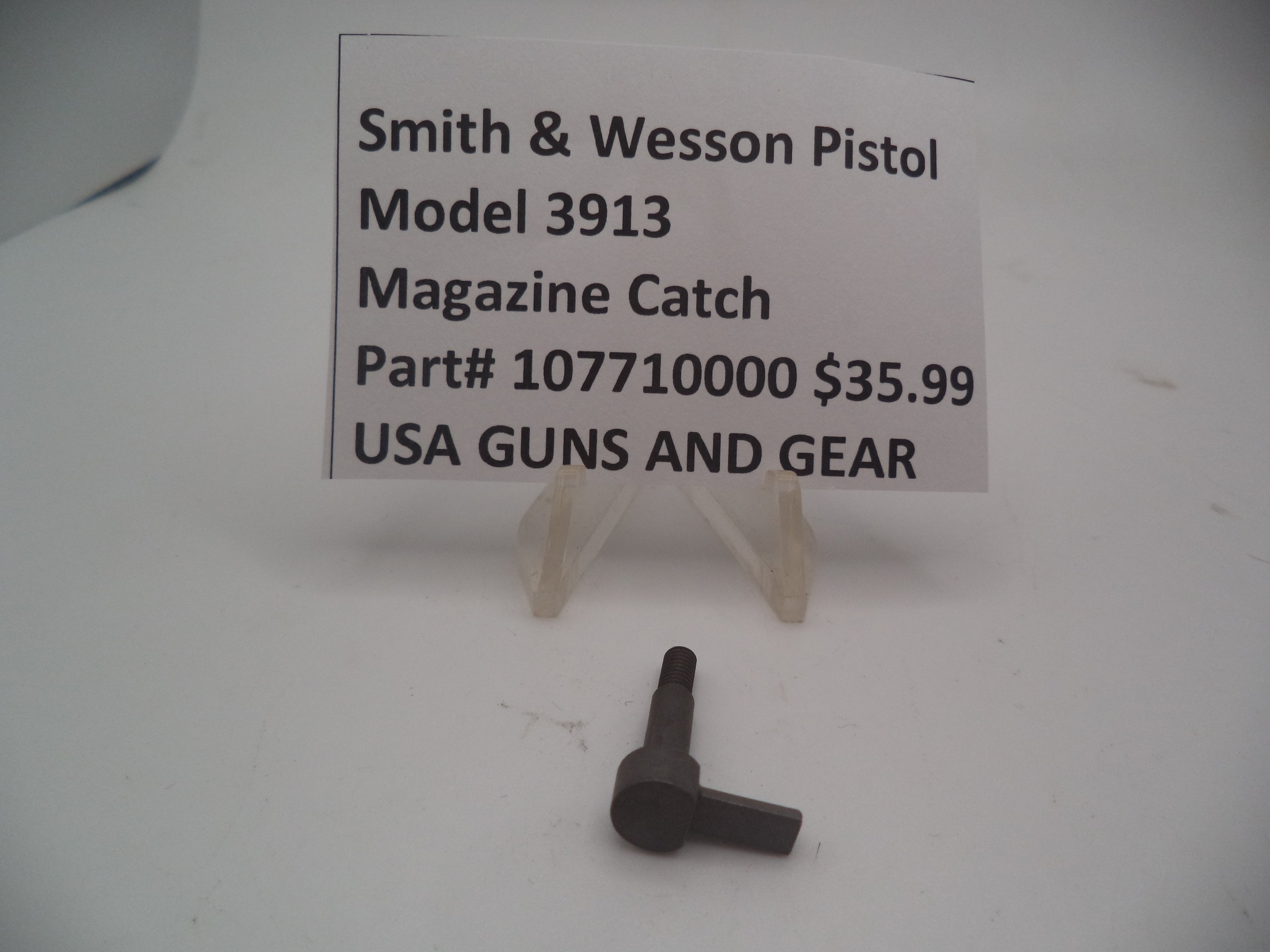 Smith & Wesson 3913 Magazine Catch - Factory New