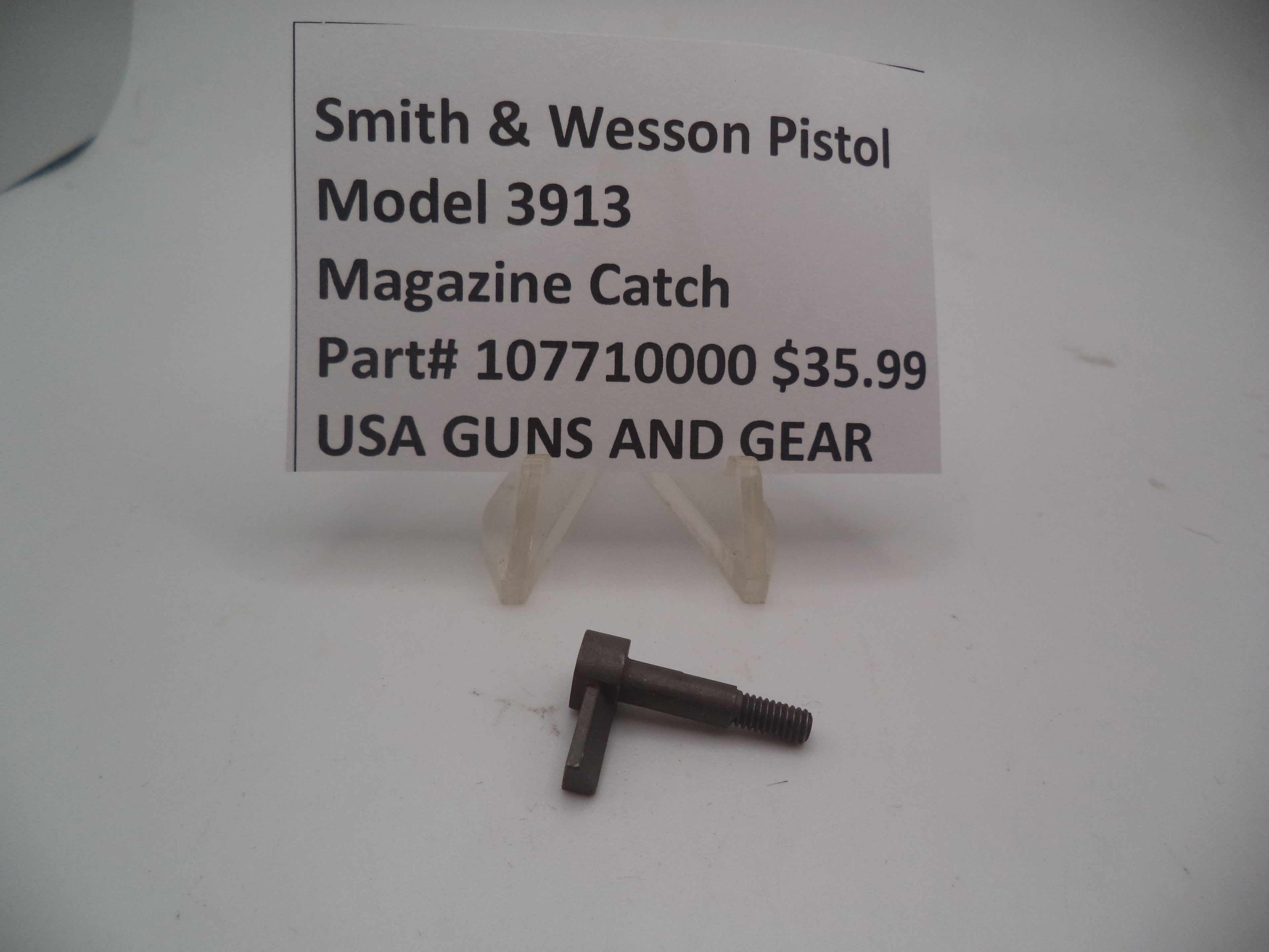 Smith & Wesson 3913 Magazine Catch - Factory New