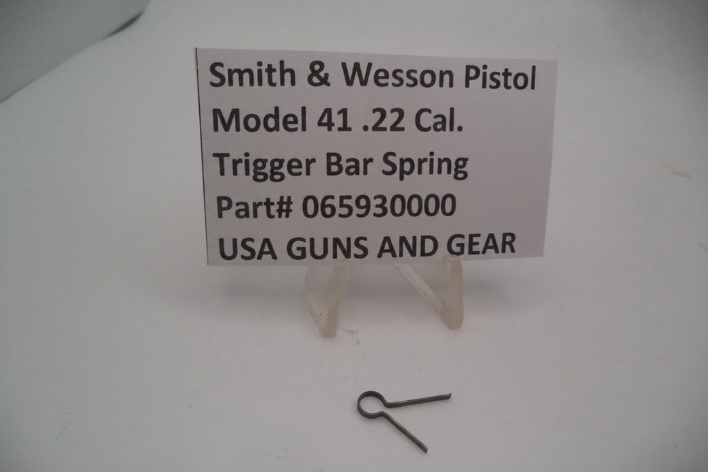 Smith & Wesson Model 41 Trigger Bar Spring .22 LR 065930000