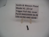 066020000 Smith & Wesson Pistol Model 41 Trigger Pull Adj. Lever