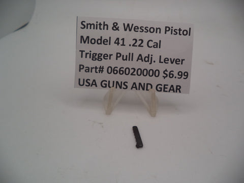 066020000 Smith & Wesson Pistol Model 41 Trigger Pull Adj. Lever