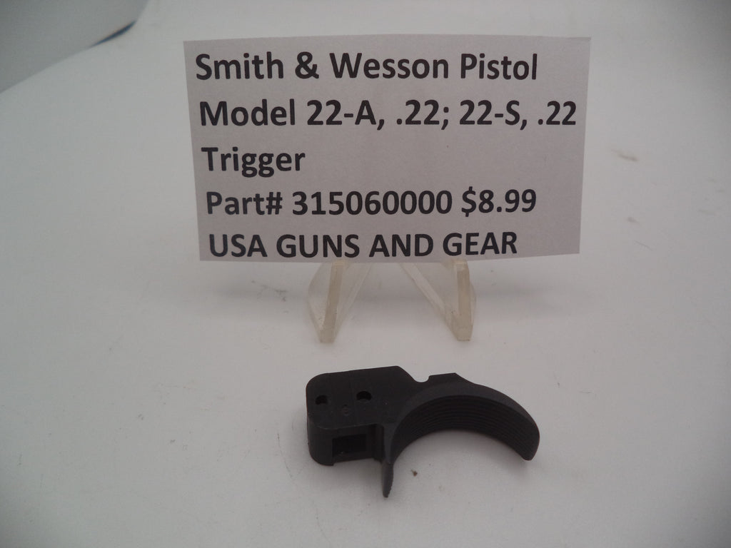 315060000 Smith & Wesson Pistol Model 22A, 22S Trigger New part