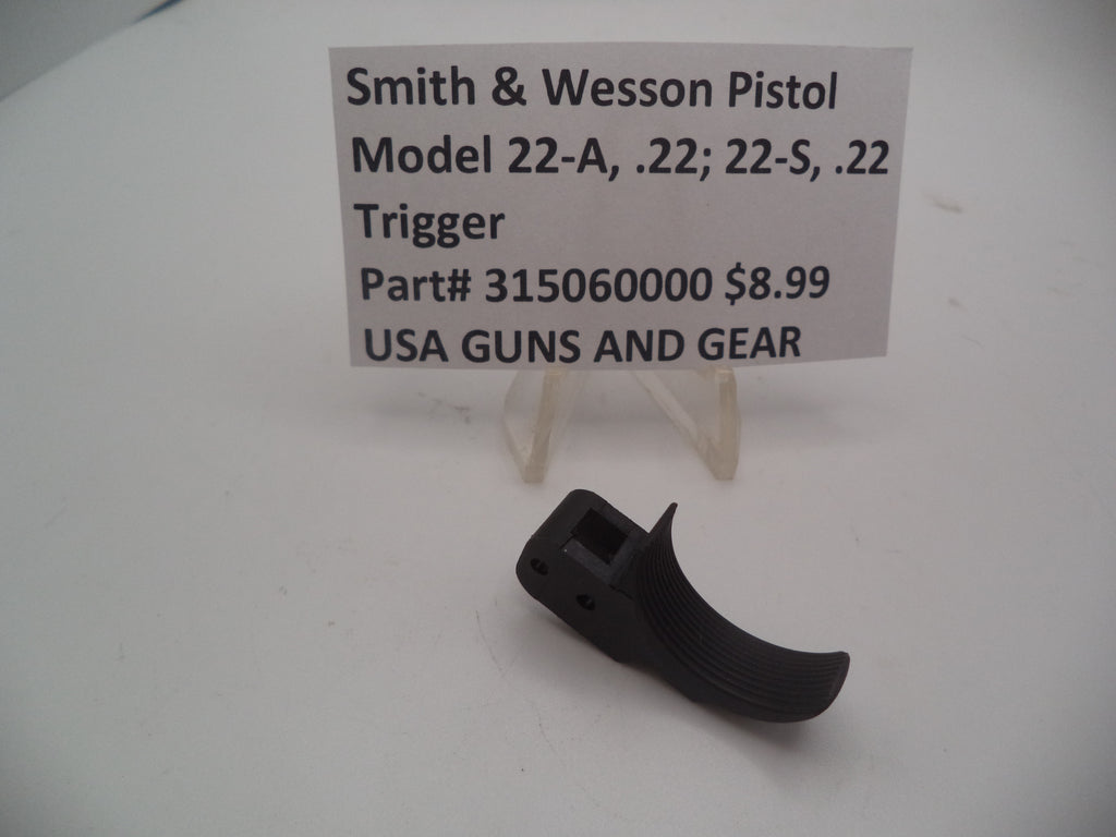 315060000 Smith & Wesson Pistol Model 22A, 22S Trigger New part