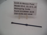 315180000 Smith & Wesson Pistol Mainspring Guide Model 22A, 22S New Part