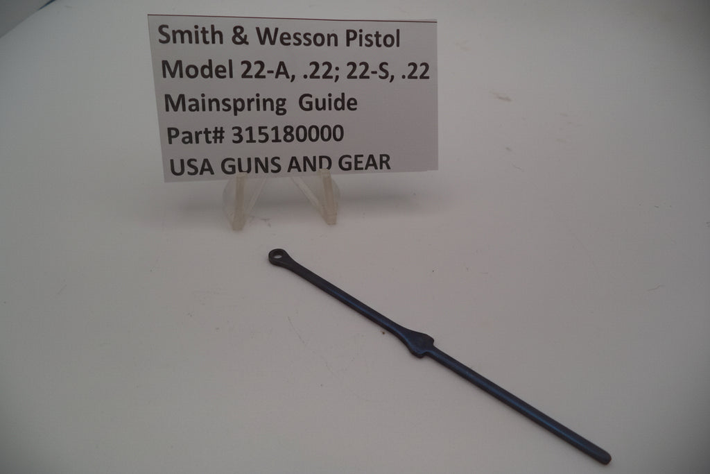 Smith & Wesson Model 22-A / 22-S Mainspring Guide - .22 LR Target Pistol - 315180000