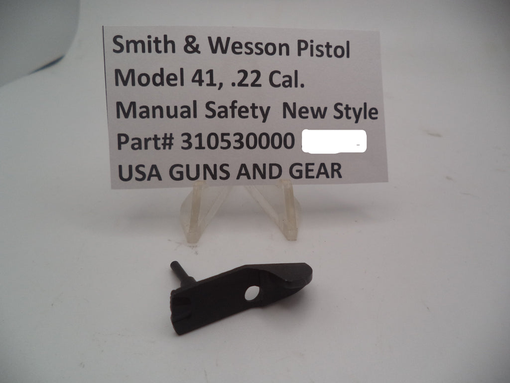 310530000 Smith & Wesson Pistol Model 41 Manual Safety  New Style