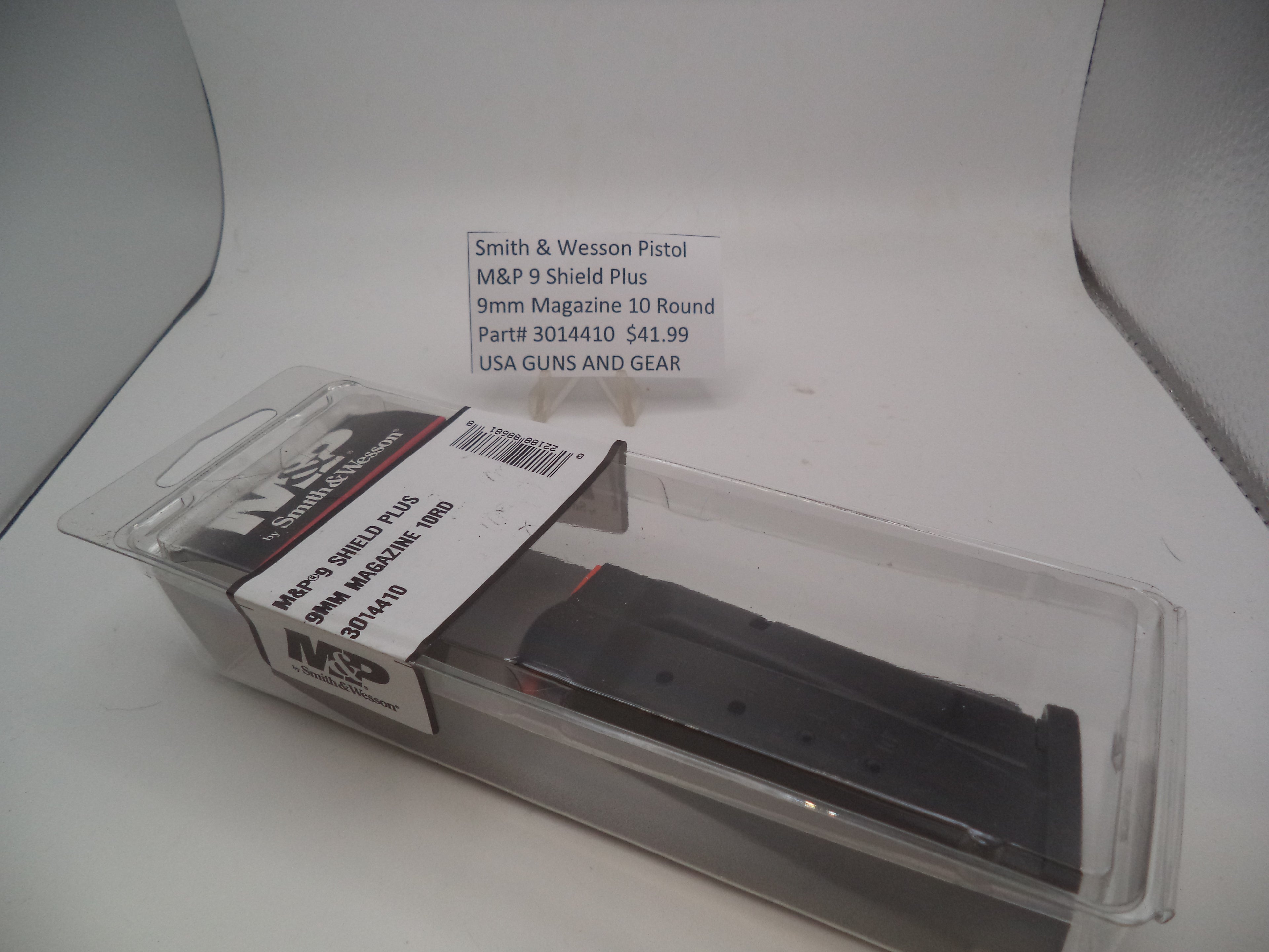 Smith & Wesson M&P Shield Plus Magazine - 10 Round 9mm - Factory OEM 3014410