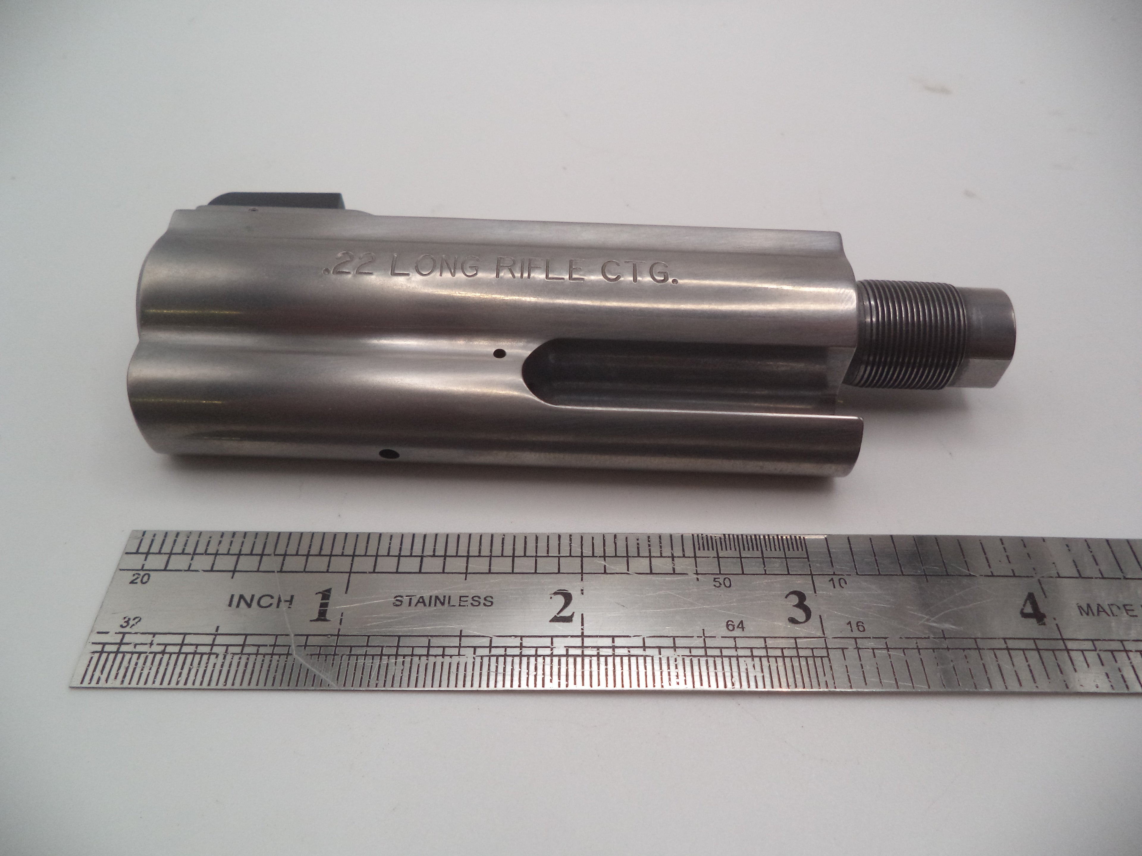 Smith & Wesson Model 617 K-Frame Barrel Assembly - 4 1/8" Stainless Steel .22 LR