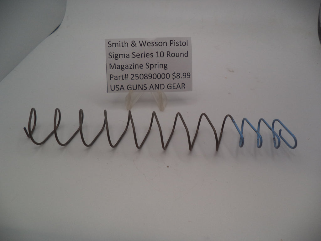 250890000 Smith & Wesson Pistol Sigma Magazine Spring 9mm 17 Rounds