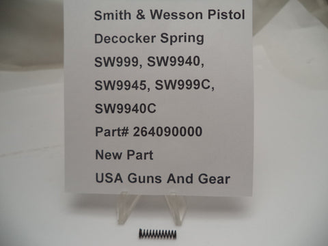 264090000 Smith & Wesson Decocker Spring New Pistol Part