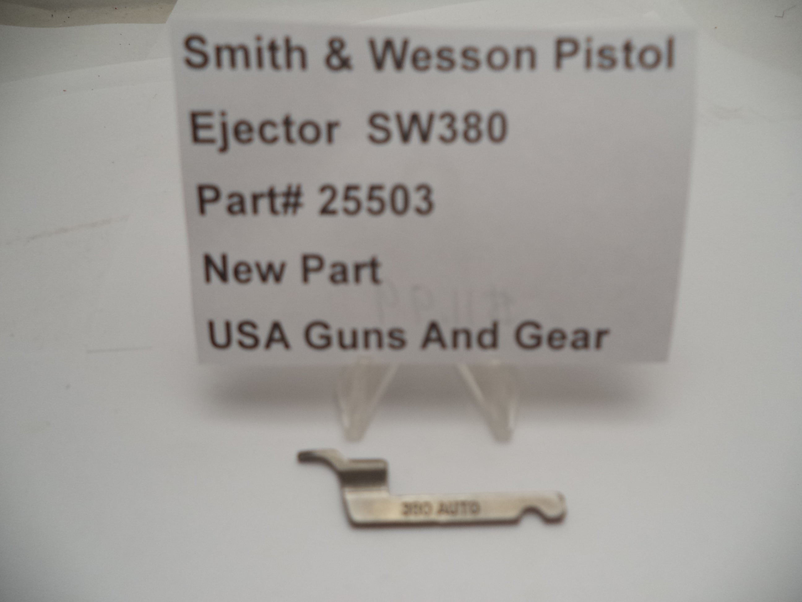 25503 Smith & Wesson Ejector New Pistol Part for Model SW380