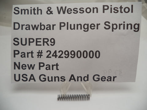 242990000 Smith & Wesson Drawbar Plunger Spring New Pistol Part for Model SUPER9
