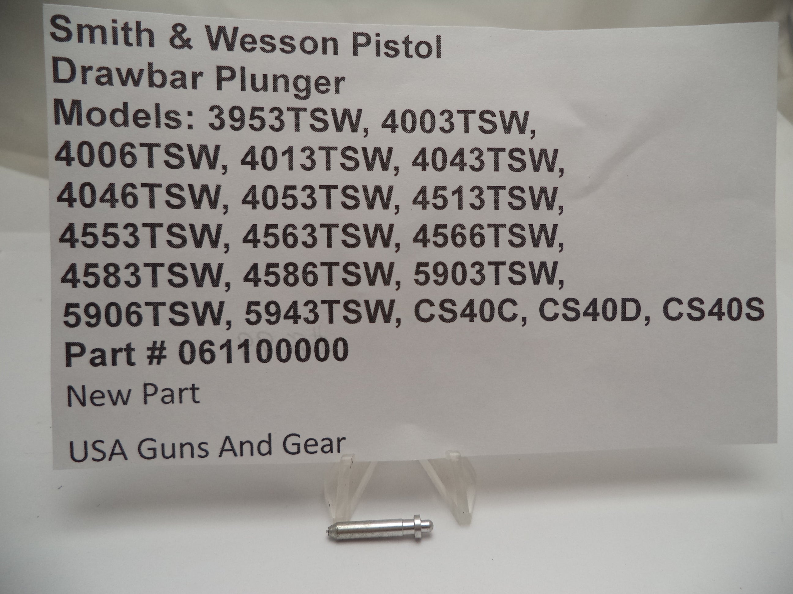 USA Guns And Gear - USA Guns And Gear Pistol Part - Gun Parts Smith & Wesson - Smith & Wesson