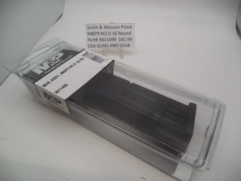 3011499 Smith & Wesson Pistol  M&P 9 M2.0 Magazine 10 Round 9mm