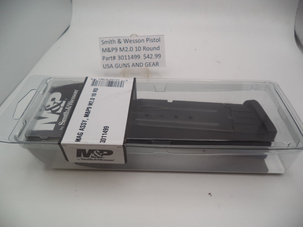 3011499 Smith & Wesson Pistol  M&P 9 M2.0 Magazine 10 Round 9mm