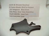 19157B Smith & Wesson K Frame Model 19-6 Used Side Plate .357 Magnum