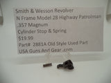 2881A Smith & Wesson N Frame Model 28 Cylinder Stop & Spring .357 Magnum