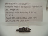 28143B Smith & Wesson N Frame Model 28 Rebound Slide Assembly & Spring