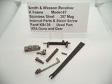 KB139 Smith & Wesson K Frame Model 67 Internal Parts & Strain Screw .357 Magnum