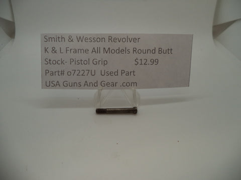 o7227U Smith & Wesson K & L Frame Round Butt Stock Pistol Grip Screws