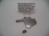 640159 S&W J Frame Revolver Model 640 & Up .357 Mag Side Plate & Screws