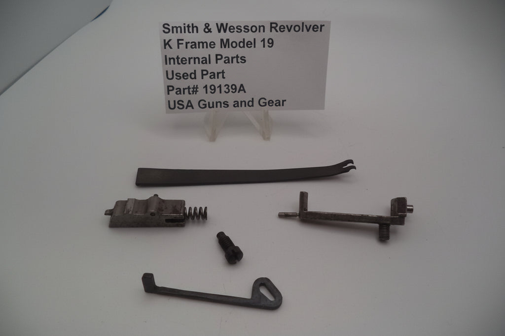 Smith & Wesson Revolver K Frame Model 19 Internal Parts Old Style Used 19139A