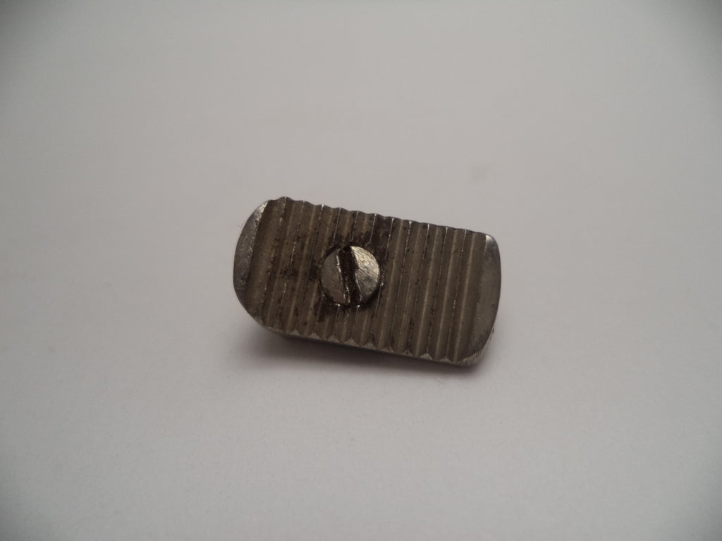 JN18030 Smith & Wesson J Frame Model 30 Thumb Piece & Screw Nickel Used .32 Long